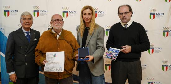 Un momento della cerimonia Un momento della cerimonia