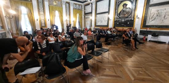 la platea in sala