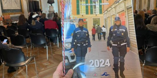  Presentata l’edizione 2024 del Calendario istituzionale della Polizia locale genovese