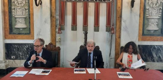 Augusto Cosulich, Marco Bucci, Ilaria Cavo