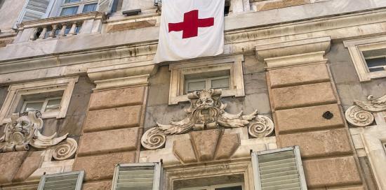 bandiera croce rossa a tursi