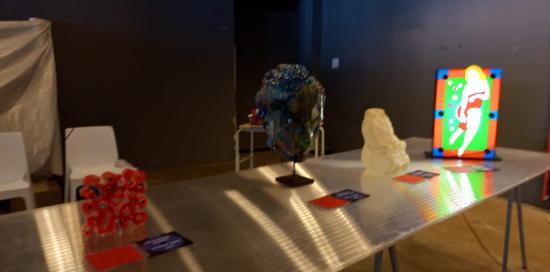 oggetti in esposizione