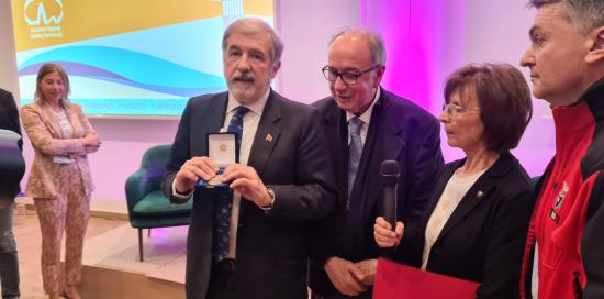  Consegnata l'onorificenza per Damiano Barabino