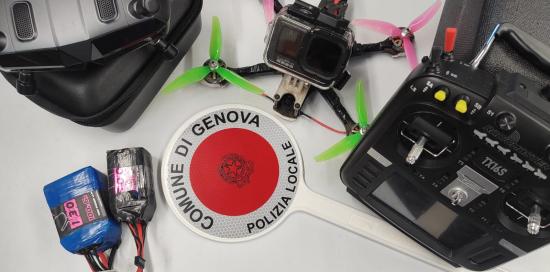 drone sequestrato