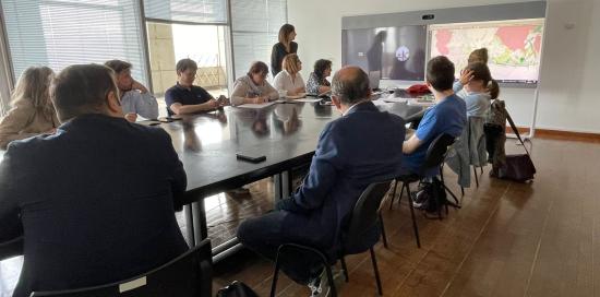 Un altro momento della riunione