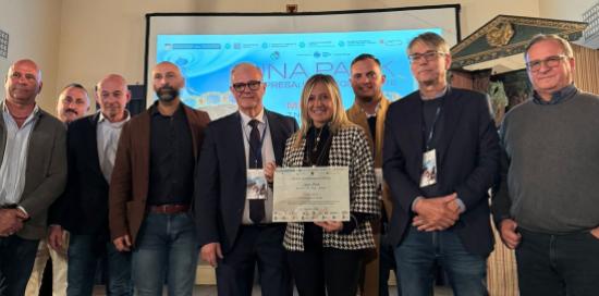 Foto di gruppo con l'assessore Bordilli