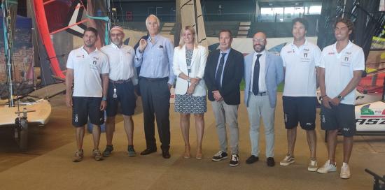 Visita Malagò - foto di gruppo