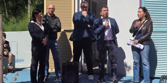 La presentazione dell'assessore Ferrante. Al suo fianco il presidente Frulio