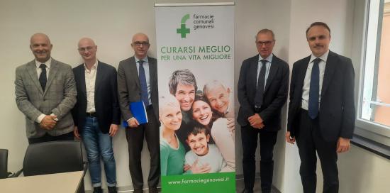 Foto di gruppo Comune di Genova-Farmacie Comunali Genovesi-SoLongevity
