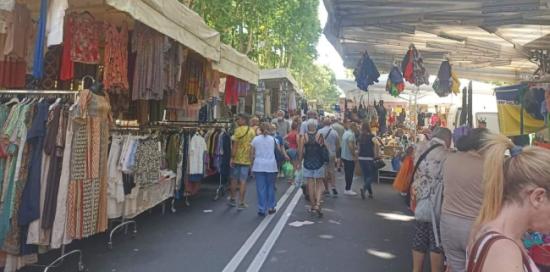 Foto di repertorio della Fiera di San Pietro e Paolo alla Foce