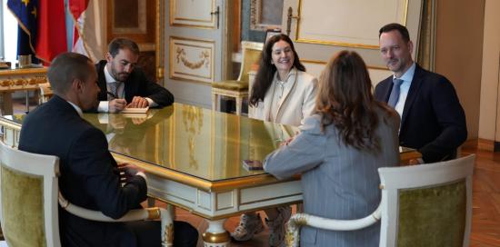 Un momento dell'incontro