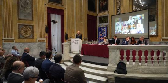Intervento della sindaca Silvia Salis