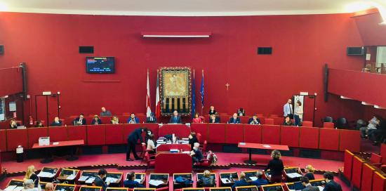 sala del consiglio comunale