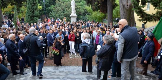 Pietra inciampo in memoria di Bruno De Benedetti