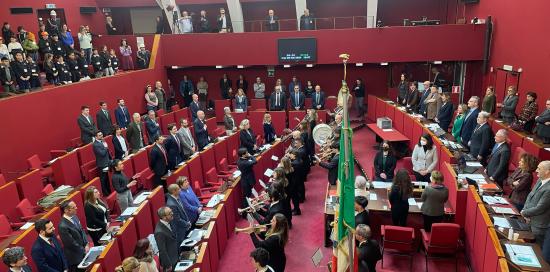 la filarmonica sestrese in Consiglio