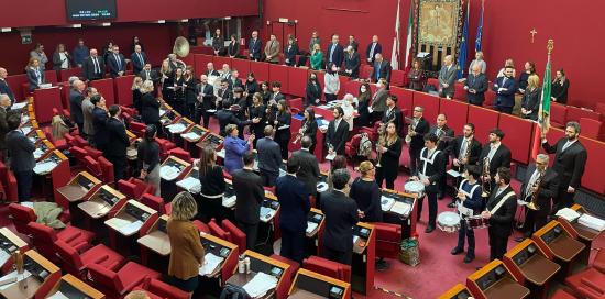 la filarmonica sestrese in Consiglio