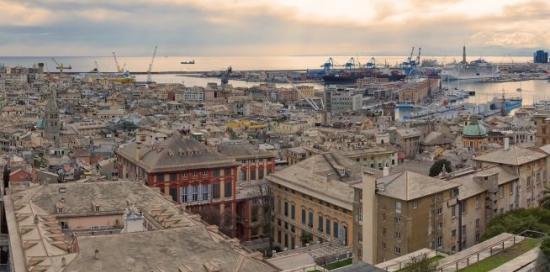 genova dall'alto