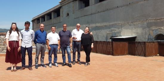 Gruppo apertura Forte Santa Tecla