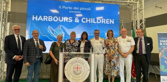 L'assessore Brusoni, Ferro e il direttore del gaslini Spiazzi