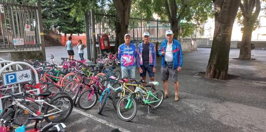 i volontari della Ciclistica Marassi