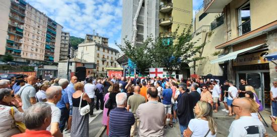 Il pubblico presente alla cerimonia