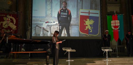 il saluto di Alberto Gilardino, allenatore del Genoa