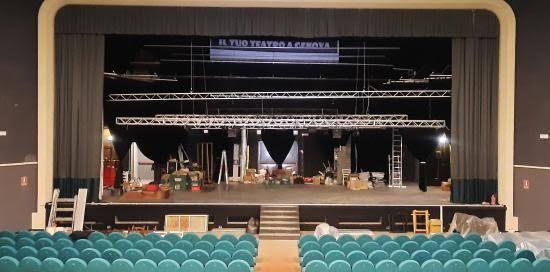 La sala del Teatro Verdi recentemente ristrutturata La sala del Teatro Verdi recentemente ristrutturata
