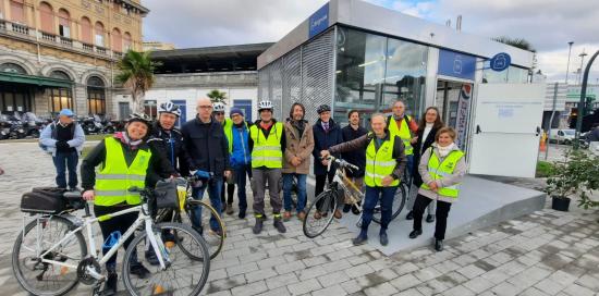 inaugurazione velostazione Brignole