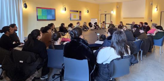 Un momento dell'incontro in Sala Giunta Nuova 