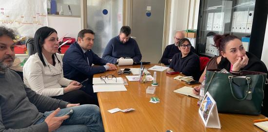 L'incontro tra l'assessore Mascia, i sindacati e le aziende