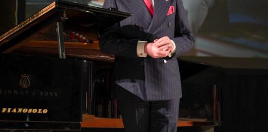 l'esibizione di Francesco Meli