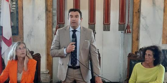 L'intervento dell'assessore Mascia