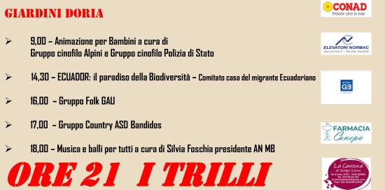 Locandina eventi di domenica - Fiera del Bestiame di Struppa