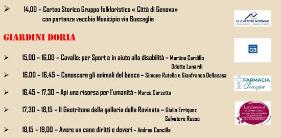 Locandina eventi di sabato - Fiera del Bestiame di Struppa