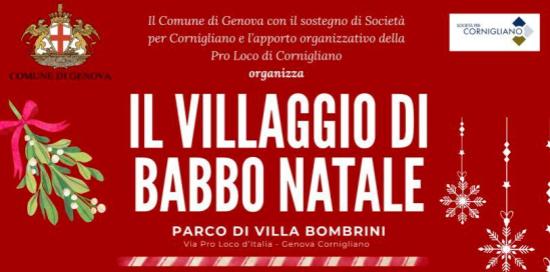 Locandina Villaggio di Babbo Natale 