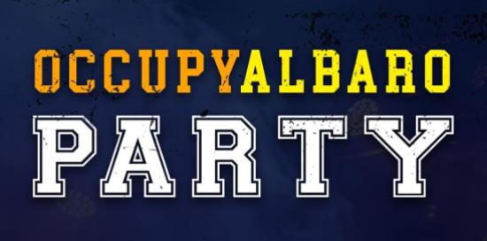 Presentazione Occupy Albaro Party-Locandina