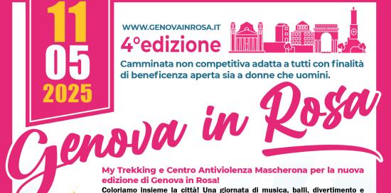 Genova in Rosa-Locandina