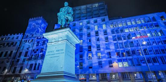 statua Rubattino a Caricamento