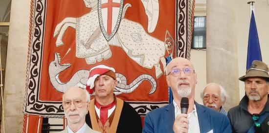 Orazione di Marco Pluviano.