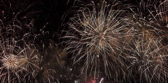 Fuochi d'artificio (Foto di Pexels da Pixabay) 