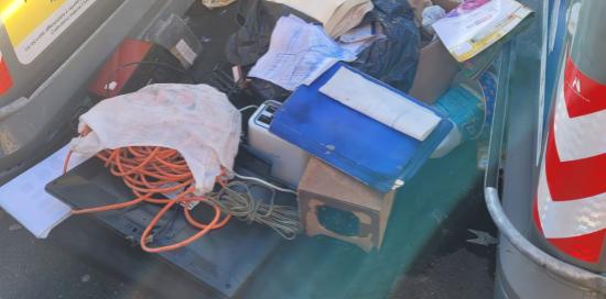 rifiuti piazza Ragazzi del 99