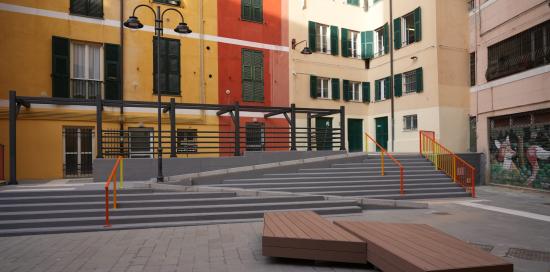 La "nuova" piazza delle Marinelle