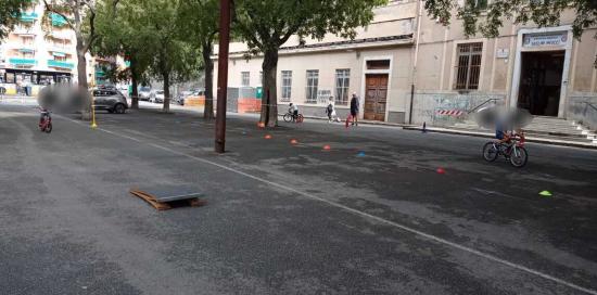  piazzale Valery sgomberato dai parcheggi