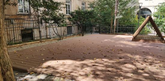 Il "nuovo" giardino della primaria Daneo