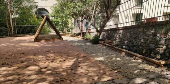 I giardini della Daneo dopo l'intervento di restyling