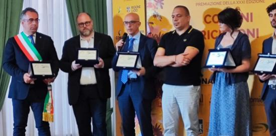 Premiazione Conoe, presenti Campora e Raggi
