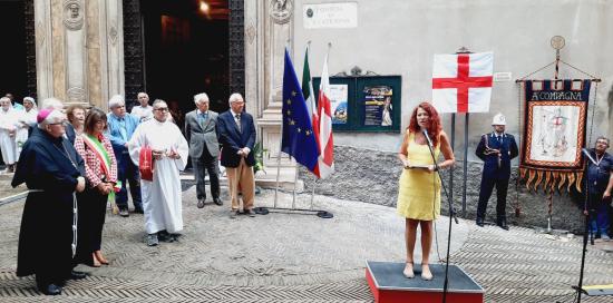 La presidente Simona Cosso