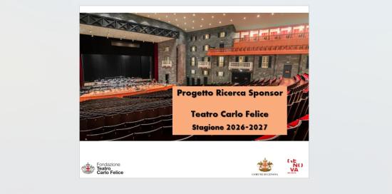 Copertina di Offerta alla sponsorizzazione delle aziende