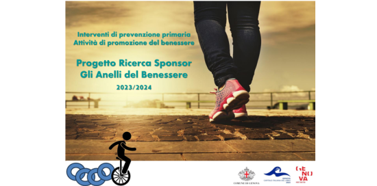 Cover Progetto Ricerca Sponsor "Gli Anelli del Benessere 2023-24"
