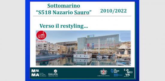 Restauro Sommergibile Nazario Sauro